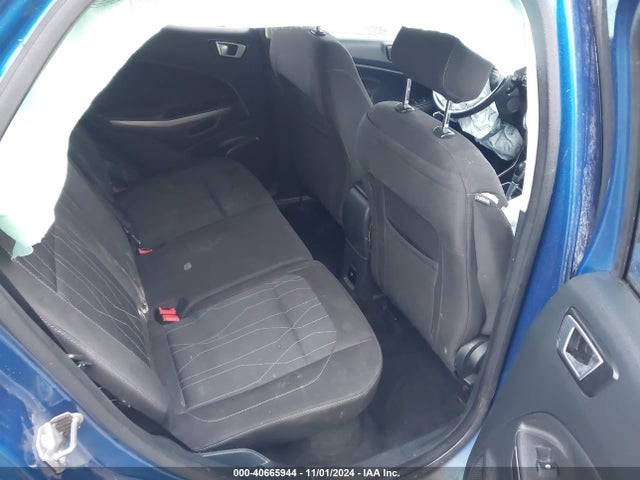 MAJ6S3GL8KC266962 Ford Ecosport Se