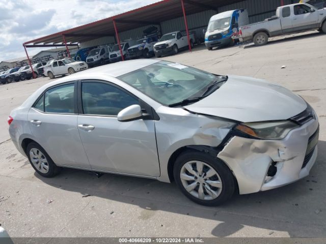 5YFBURHE5GP382799 Toyota COROLLA LE