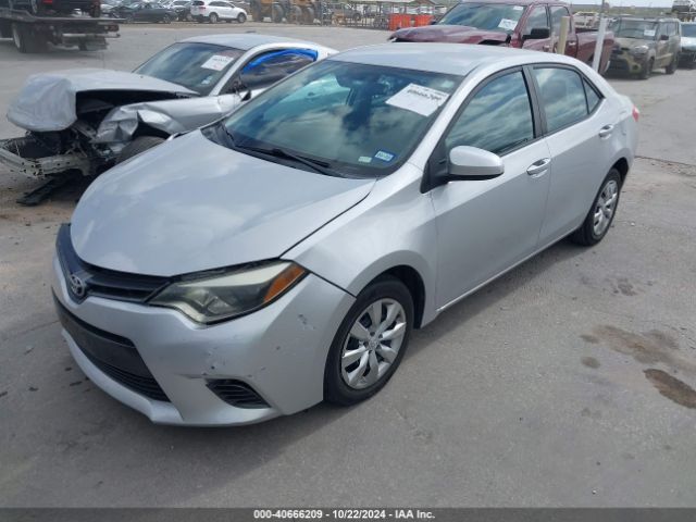 5YFBURHE5GP382799 Toyota COROLLA LE