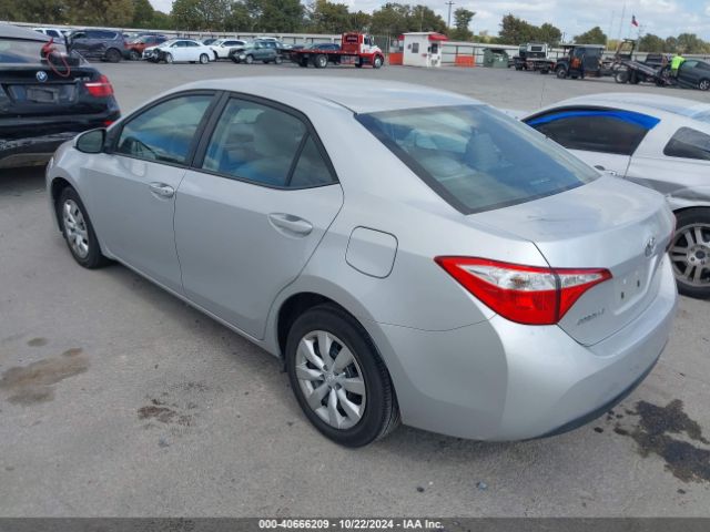 5YFBURHE5GP382799 Toyota COROLLA LE