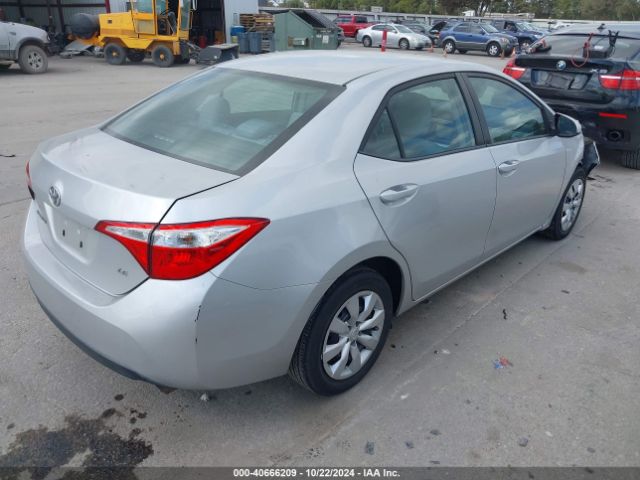 5YFBURHE5GP382799 Toyota COROLLA LE
