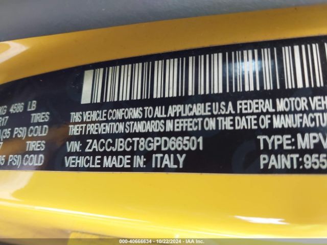 ZACCJBCT8GPD66501 Jeep Renegade Trailhawk