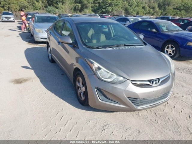 Hyundai ELANTRA SE 2014 5NPDH4AE1EH498974 Image 1