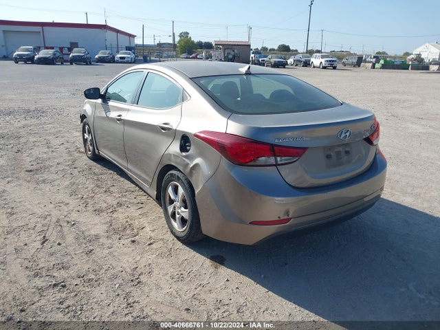 Hyundai ELANTRA SE 2014 5NPDH4AE1EH498974 Image 3