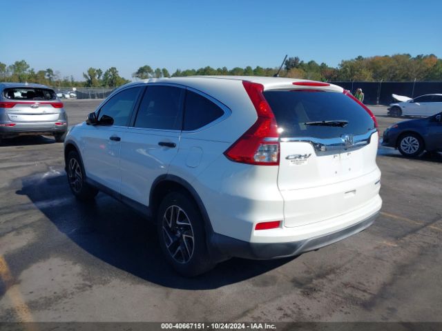 5J6RM3H47GL031558 Honda CR-V SE