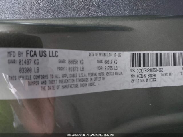3C3CFFKR4HT514169 Fiat 500 POP