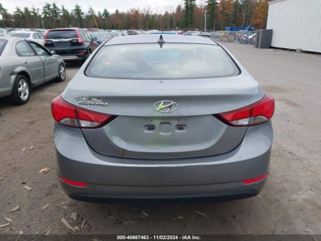 KMHDH4AE1FU443122 Hyundai ELANTRA SE