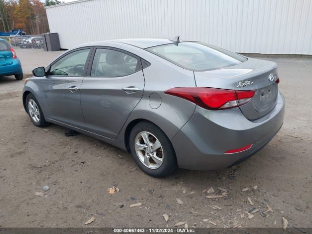 KMHDH4AE1FU443122 Hyundai ELANTRA SE