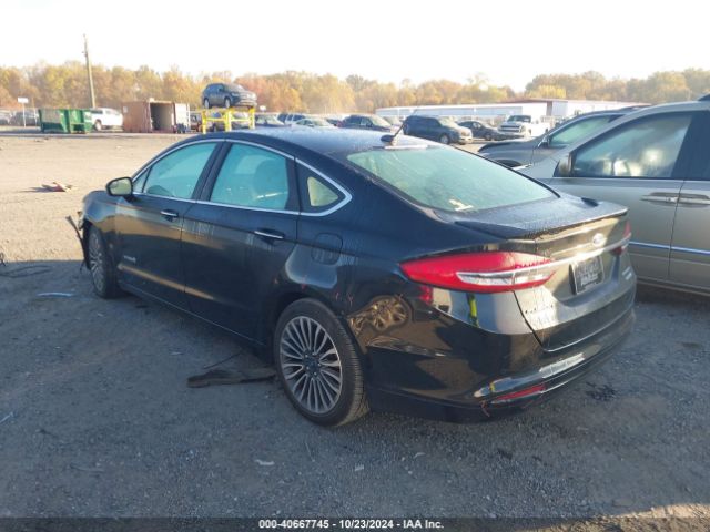 3FA6P0RU3JR207193 Ford Fusion Hybrid Titanium