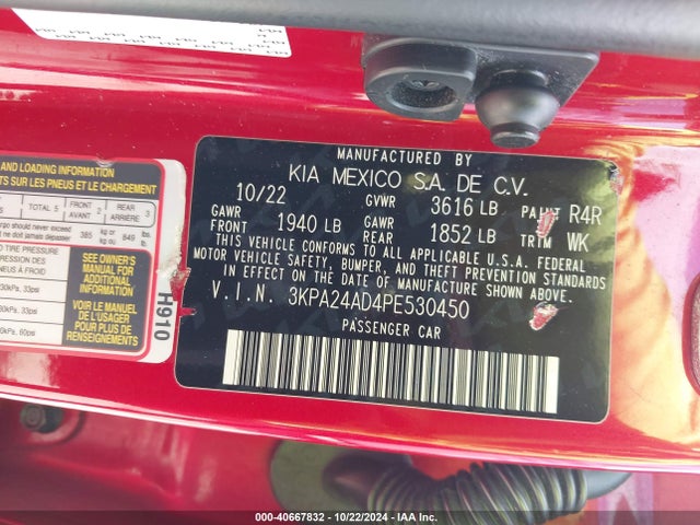KIA RIO S 2023 3KPA24AD4PE530450 Image 9
