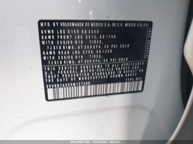 3VVNB7AX5RM127388 Volkswagen Tiguan 2.0t Se/wolfsburg Edition