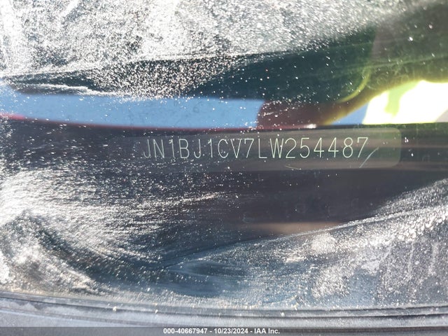 JN1BJ1CV7LW254487 Nissan Rogue Sport Sl Fwd Xtronic Cvt