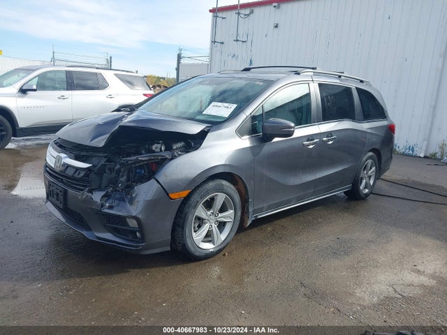 Honda Odyssey Ex-l 2018 5FNRL6H70JB003762 Image 2