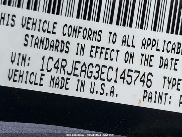 1C4RJEAG3EC145746 Jeep Grand Cherokee Laredo