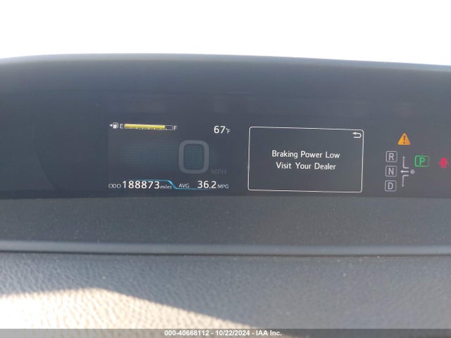 Toyota Prius Two 2017 JTDKBRFU3H3030105 Image 7