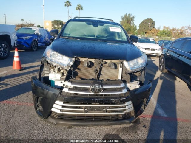 5TDZARFH9JS038525 Toyota Highlander Le