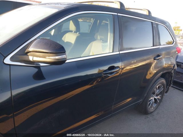 5TDZARFH9JS038525 Toyota Highlander Le