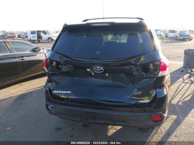 5TDZARFH9JS038525 Toyota Highlander Le
