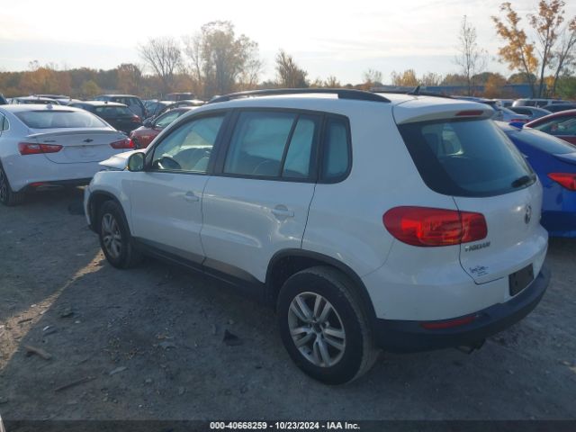 WVGBV7AX7GW554136 Volkswagen TIGUAN S