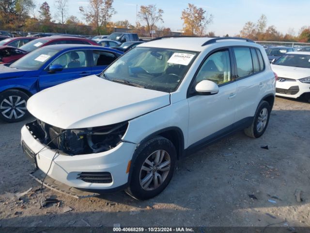 WVGBV7AX7GW554136 Volkswagen TIGUAN S