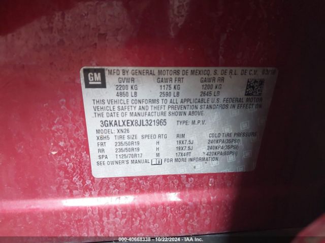 3GKALXEX8JL321965 GMC Terrain Denali
