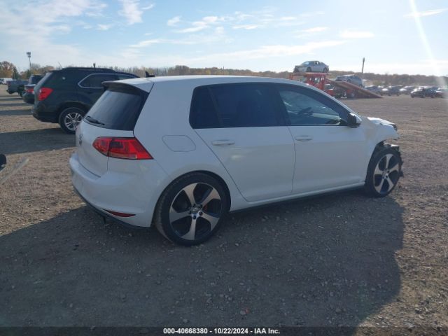 3VW5T7AU4GM036558 Volkswagen Golf Gti S 4-door