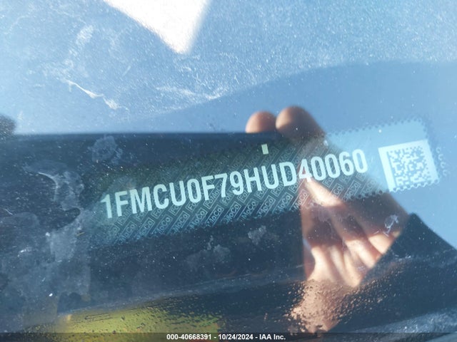 Ford ESCAPE S 2017 1FMCU0F79HUD40060 Image 9