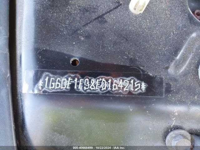 1G6DE1E38E0164215 Cadillac Cts Standard