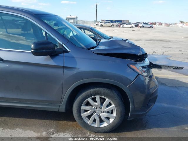 5FNYF5H19KB022627 Honda PILOT LX
