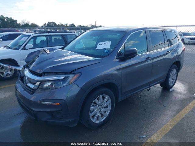 5FNYF5H19KB022627 Honda PILOT LX