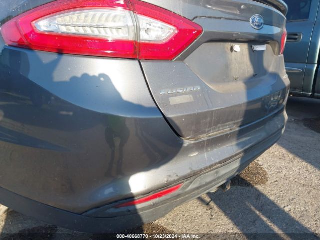 1FA6P0HD2E5393139 Ford FUSION SE