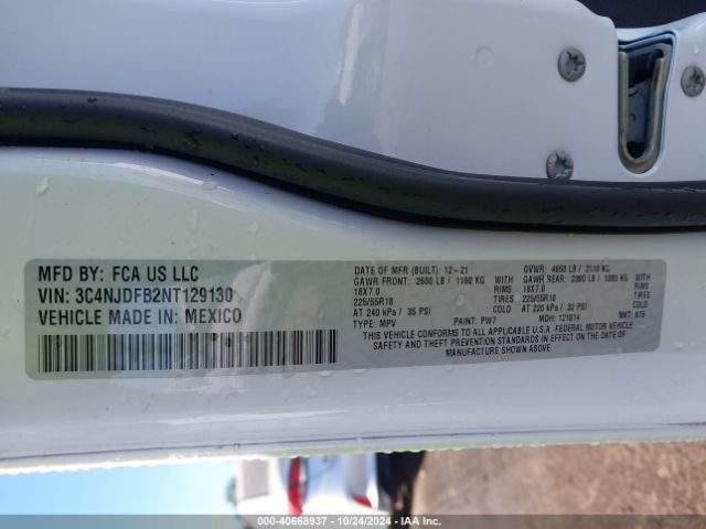 2022 JEEP COMPASS 3C4NJDFB2NT129130 Photo 8