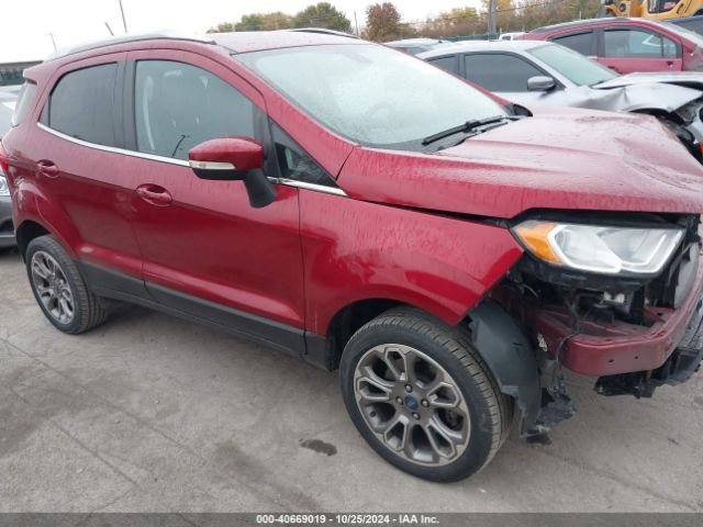 MAJ6P1WL5JC181308 Ford Ecosport Titanium