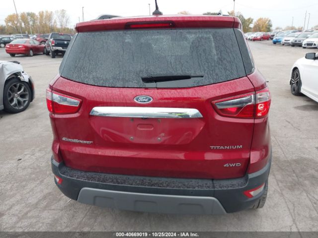 MAJ6P1WL5JC181308 Ford Ecosport Titanium