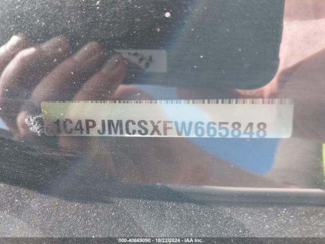1C4PJMCSXFW665848 Jeep Cherokee Latitude