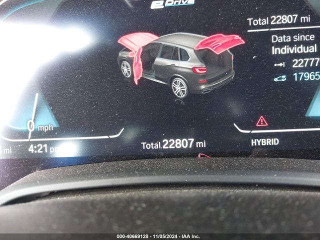 5UXTA6C01P9P91992 BMW X5 Phev Xdrive45e