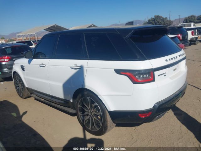 SALWR2SU2MA766896 Land Rover Range Rover Sport Hse Silver Edition Mhev