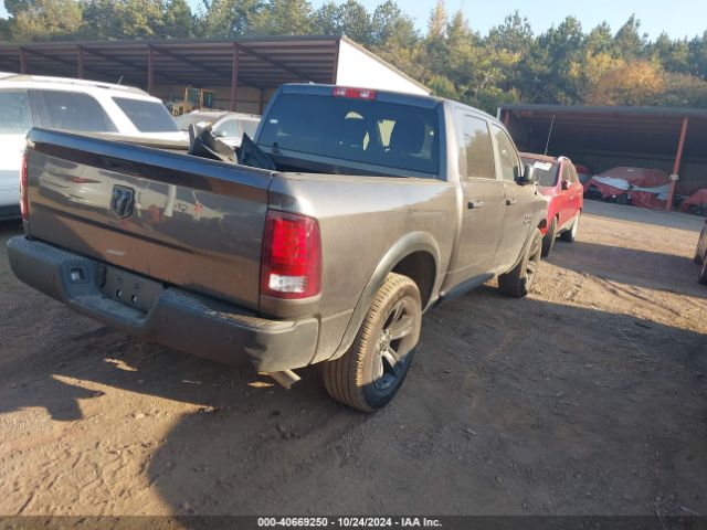 1C6RR6LG3RS142649 RAM 1500 Classic Warlock  4x2 5'7 Box