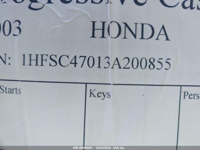 2003 HONDA GL1800 1HFSC47013A200855 Photo 9