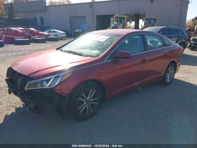 2016 HYUNDAI SONATA 5NPE24AF6GH393946 Photo 1
