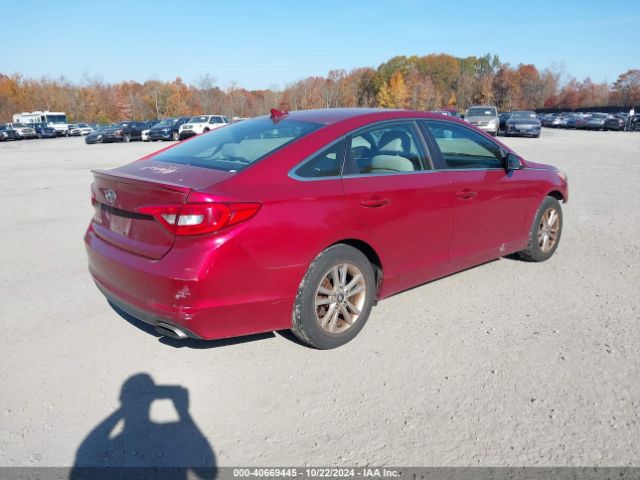 2016 HYUNDAI SONATA 5NPE24AF6GH393946 Photo 3