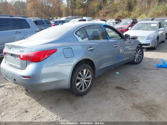 JN1BV7AR9EM680502 Infiniti Q50 Premium