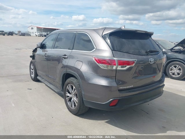 5TDKKRFH6FS070936 Toyota Highlander Xle V6