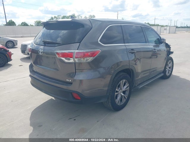 5TDKKRFH6FS070936 Toyota Highlander Xle V6