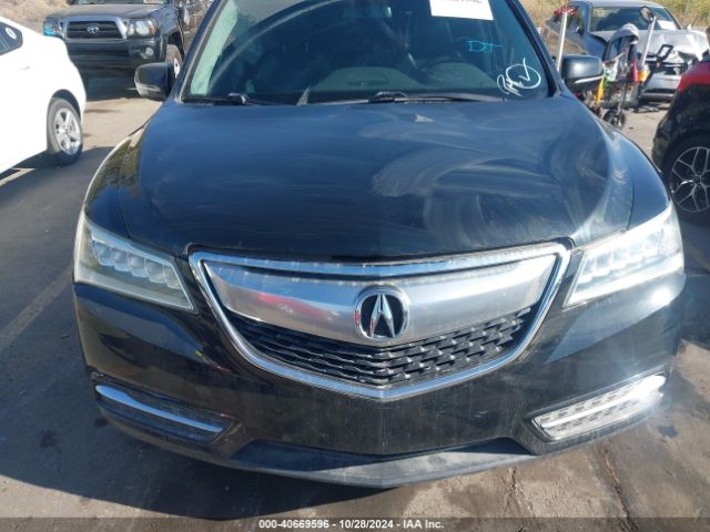 5FRYD4H27GB019336 Acura Mdx Acurawatch Plus Package