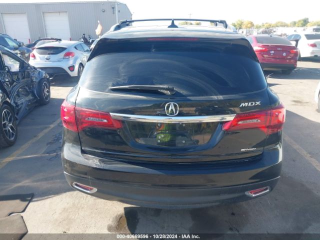 5FRYD4H27GB019336 Acura Mdx Acurawatch Plus Package