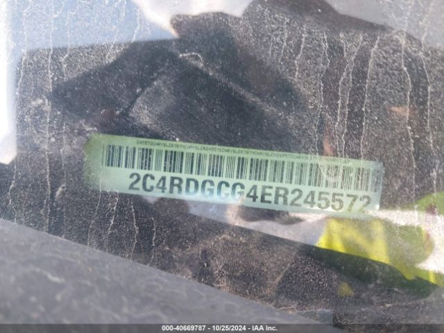 2C4RDGCG4ER245572 Dodge Grand Caravan Sxt