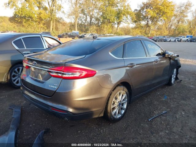 3FA6P0LUXHR357577 Ford Fusion Hybrid Se