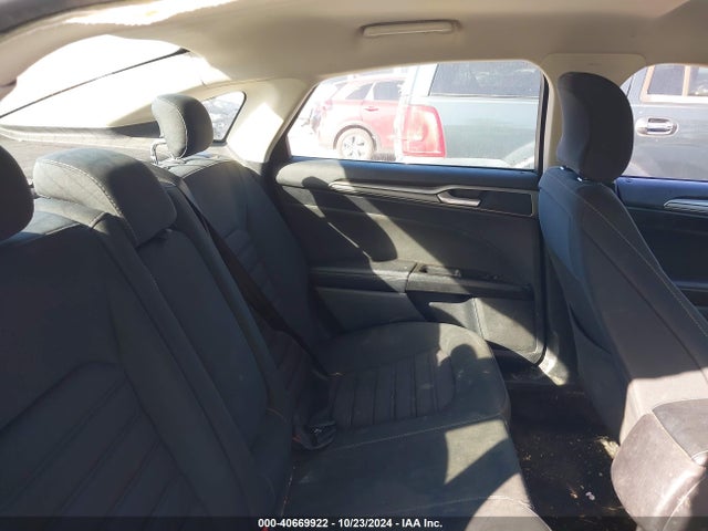 Ford FUSION SE 2017 3FA6P0HD8HR314199 Image 8
