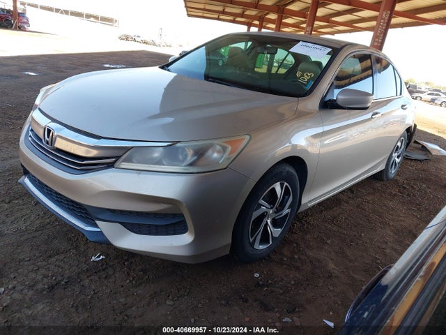 Honda ACCORD LX 2016 1HGCR2F33GA194027 Image 2